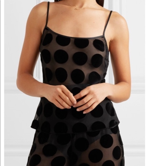 MYLA Brick Lane polka-dot flocked tulle cami/pant - Picture 7 of 8